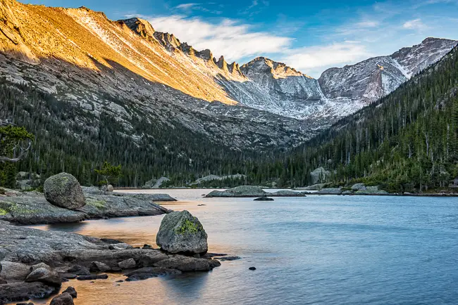 Mills Lake hike in Rocky Mountain National Park